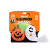 fabcat Halloween Pumpkin & Ghost 2pk Cat Toys