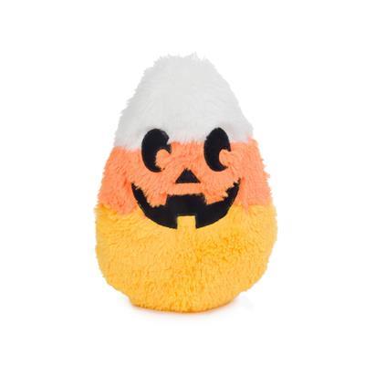 fabdog Halloween Fluffy Candy Corn Dog Toy