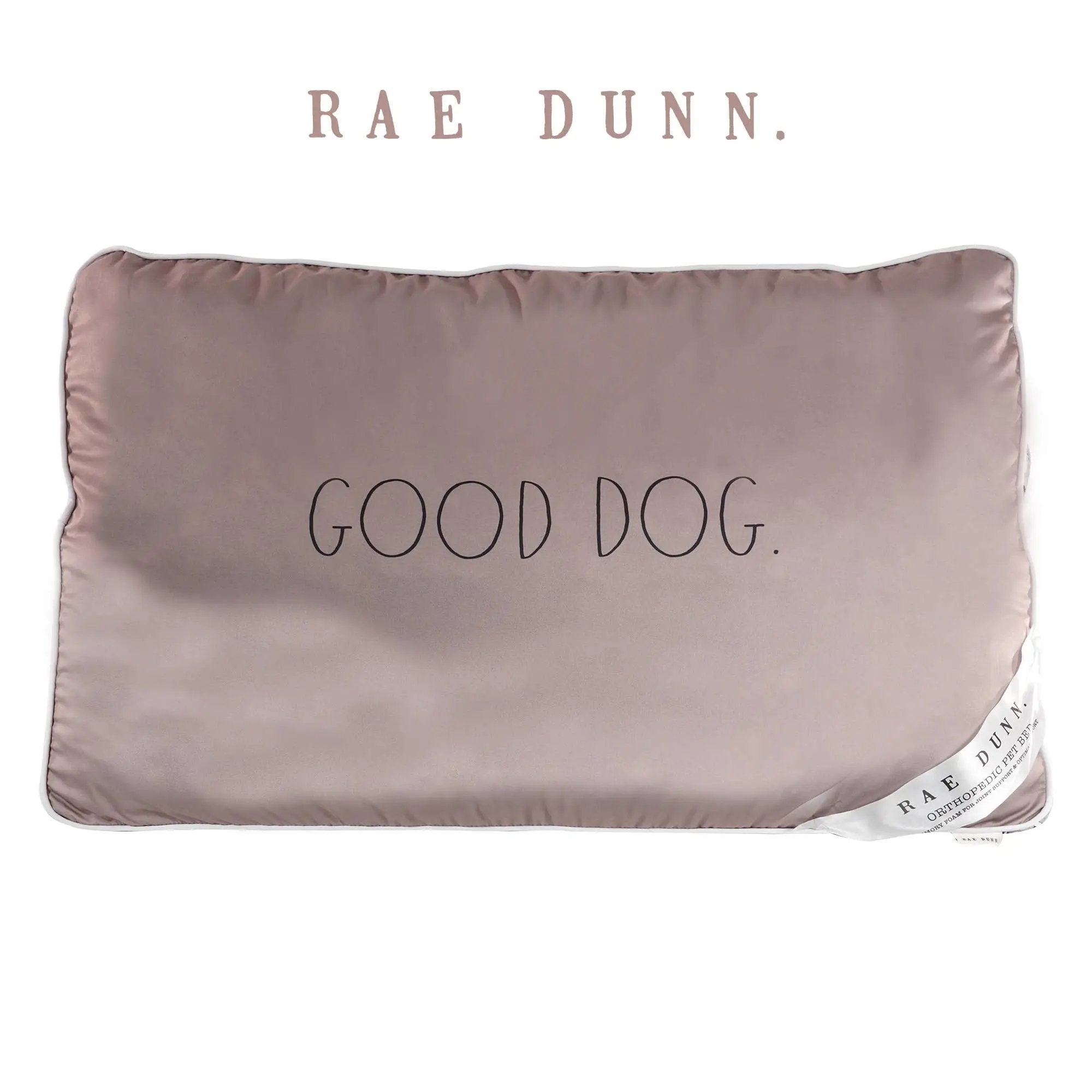 Precious Tails Rae Dunn "Good Dog" Orthopedic Pet Bed