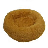 PAWPAW Fluffy Donut Pet Bed