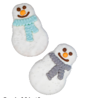 Bosco & Roxy's Winter Wonderland  Snowman Bakery Dog Treat