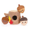 HugSmart Pet Autumn Woofs Acorn Tree Interactive Dog Toy