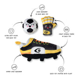 Wagsdale Goooooal 3pcs Dog Toy Set