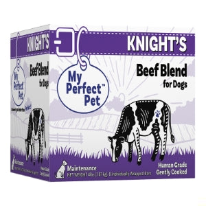 My Perfect Pet Knight's Beef Blend Gently-Cooked Frozen Dog Food