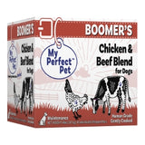 My Perfect Pet Boomer's Chicken & Beef Blend Gently-Cooked Frozen Dog Food