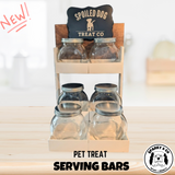 Sparky & Co Small Retro Candy Jar Pet Treat Serving Station