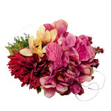 Sparky & Co Autumn Flower Corsage Collar Accessory