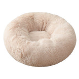 PAWPAW Fluffy Donut Pet Bed