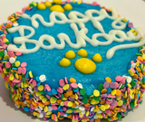 DELCO DOG CO. Happy Barkday Mini Confetti Doggie Cakes
