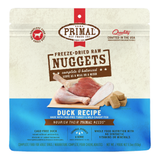 Primal Raw Freeze-Dried Nuggets Duck with Turkey & Fish Dog Food
