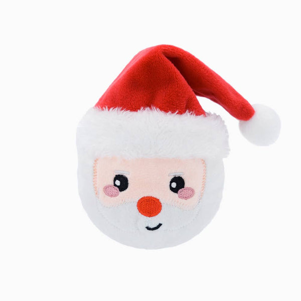 HugSmart Pet Happy Woofmas Santa Dog Ball Toy