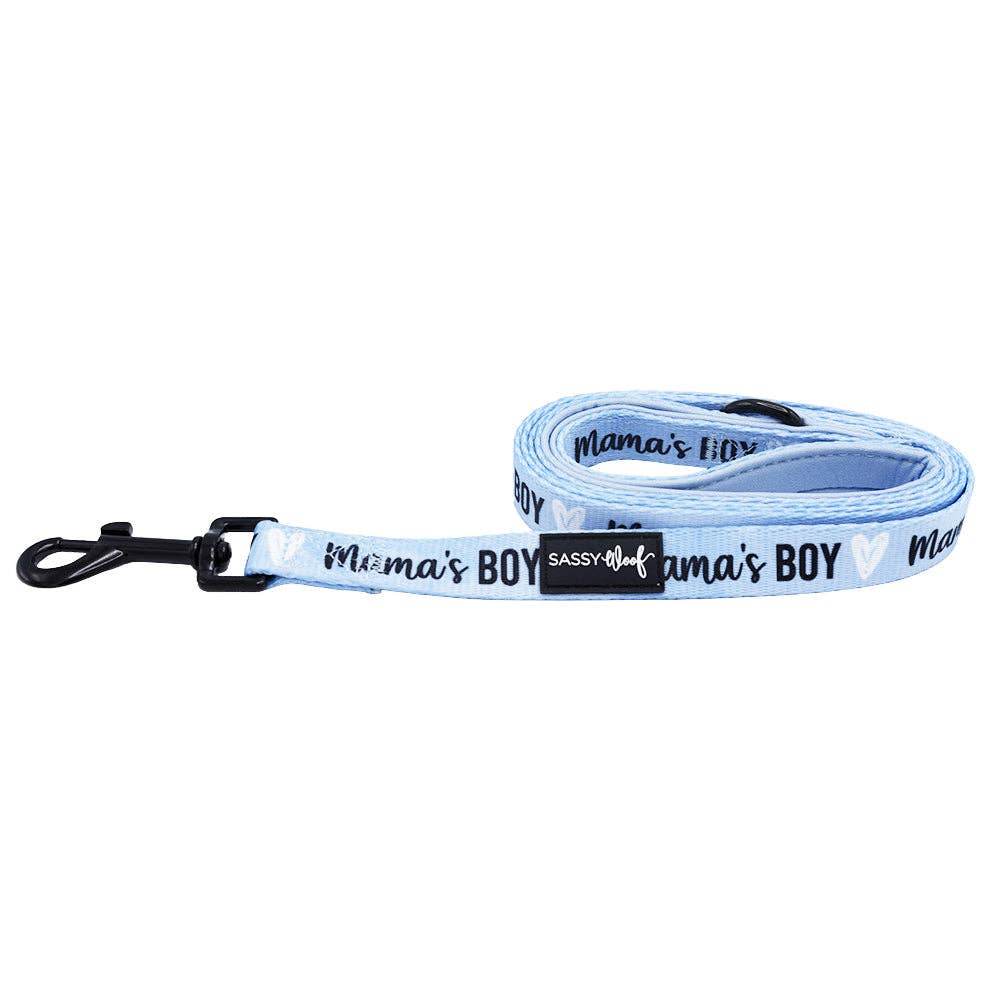 SASSY WOOF Mama's Boy Dog Leash