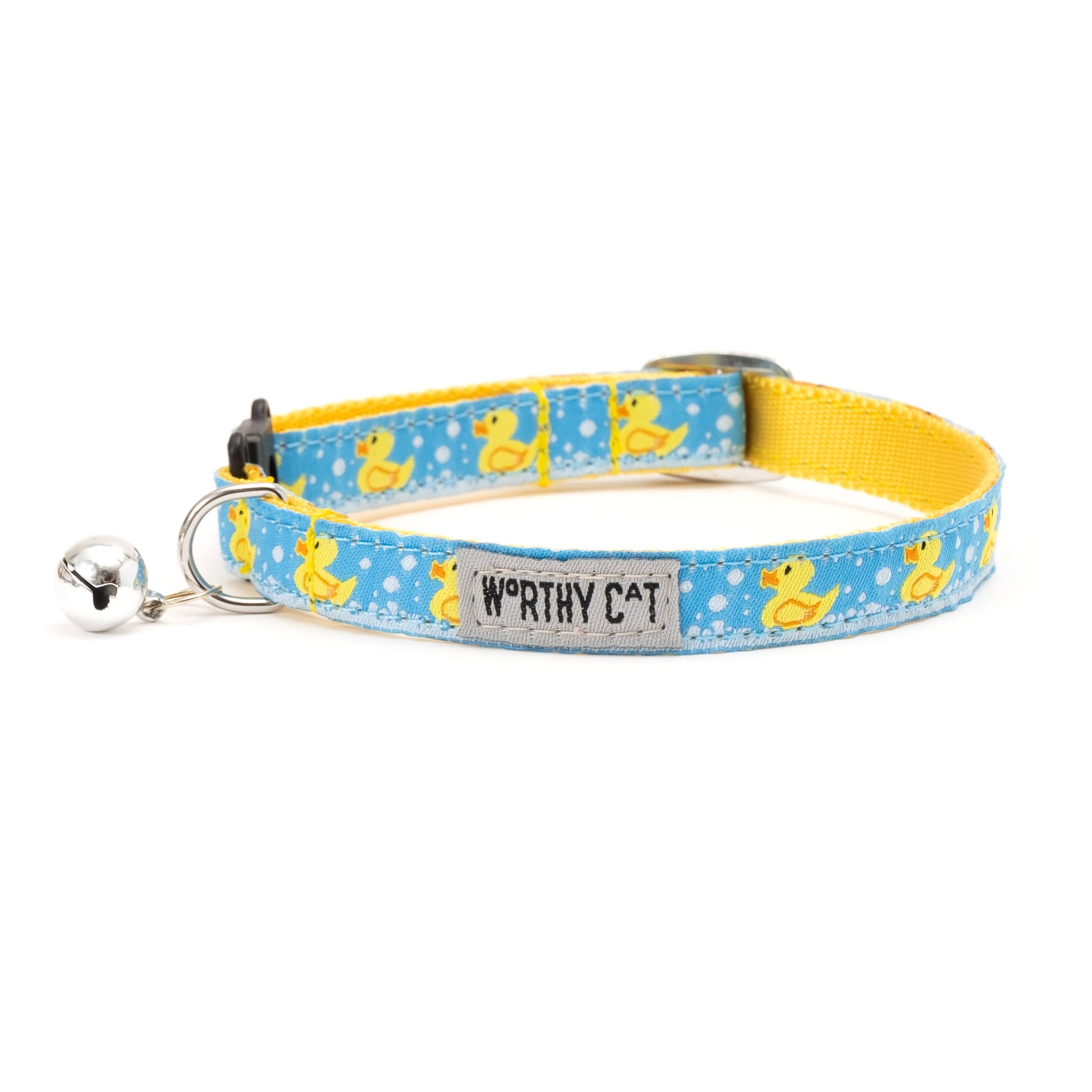The Worthy Dog Rubber Duck Cat Collar