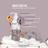 KIKA USA Magic Coat Oil for Healthy Skin & Coat for Dogs