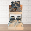Sparky & Co Small Retro Candy Jar Pet Treat Serving Station