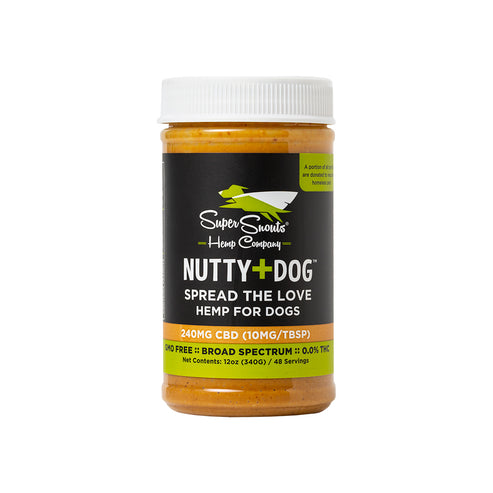 Super Snouts CBD Peanut Butter Spread Nutty + Dog 240mg
