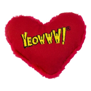 Yeowww! Catnip Heart Cat Toy