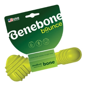 Benebone Bounce Rubber Bone Dog Toy