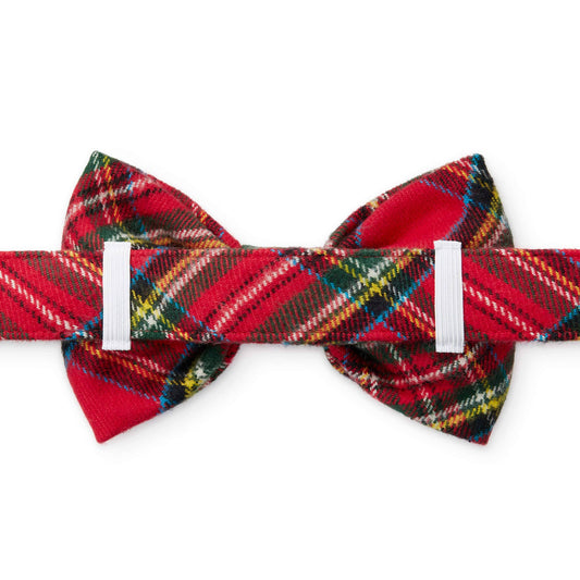 The Foggy Dog - Tartan Plaid Flannel Holiday Dog Bow Tie