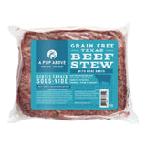 A Pup Above Texas Beef Stew Sous-Vide, Gently Cooked Frozen Dog Food