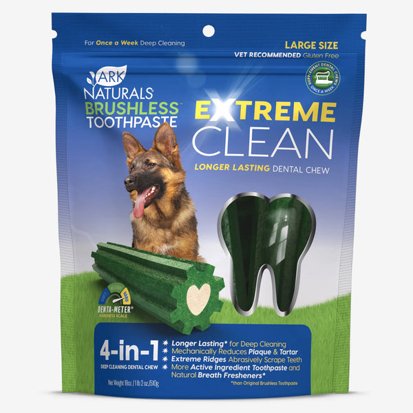 Ark Naturals Brushless Toothpaste Extreme Clean Dog Dental Chews