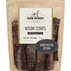Farm Hounds Bison Jerky Strips 3.5oz Dog Treats