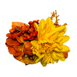 Sparky & Co Autumn Flower Corsage Collar Accessory