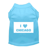 Sparky & Co I Love Chicago Logo Pet T-Shirt