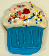 DELCO DOG CO. Large Cupcake Bakery Dog Treats