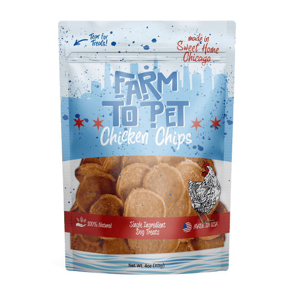 Farm to Pet Chicago Chicken Chips Dog Treats