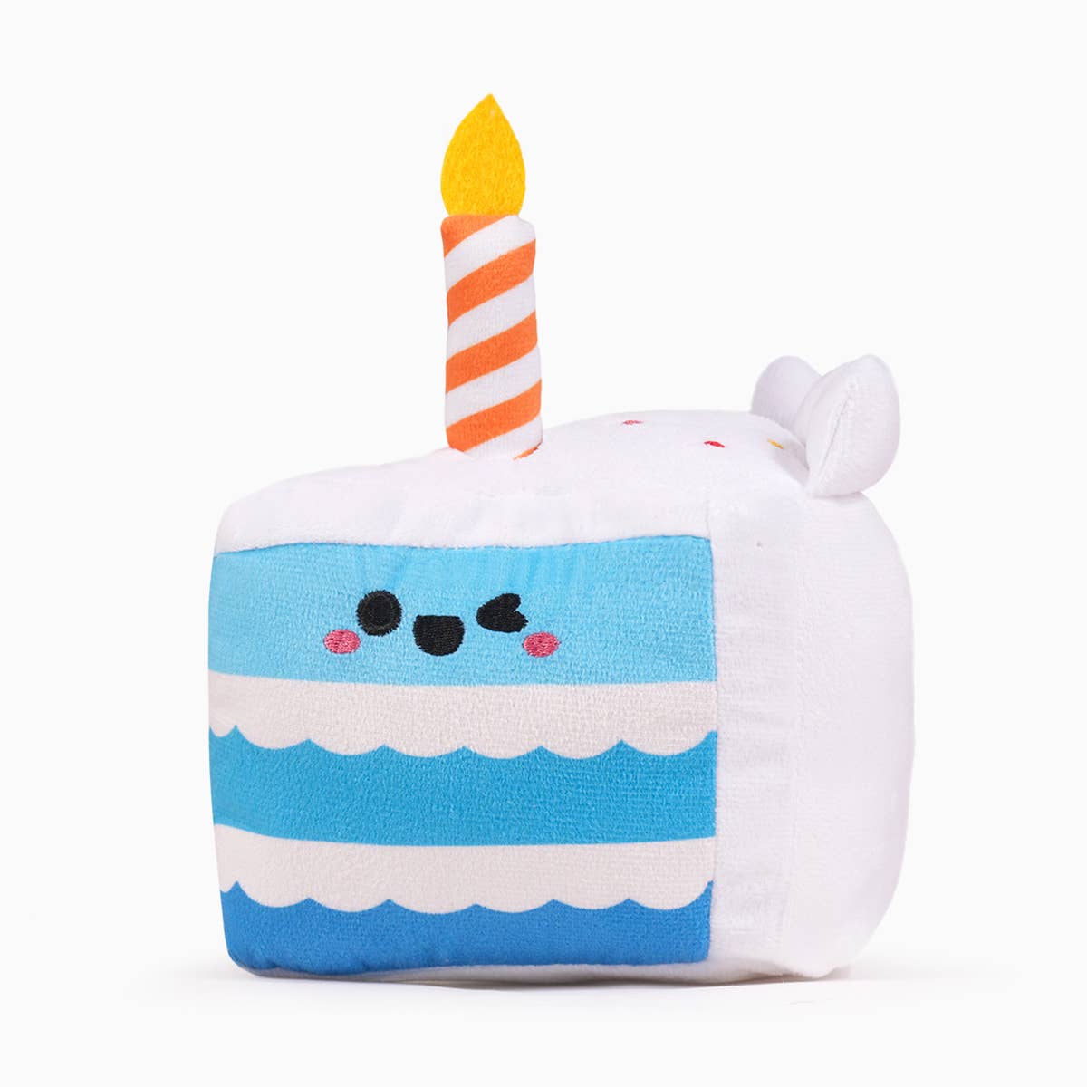 HugSmart Pet Yappy Birthday Barkday Cake Blue Dog Toy