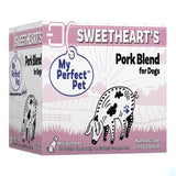 My Perfect Pet Sweetheart's Pork Blend Gently-Cooked Frozen Dog Food