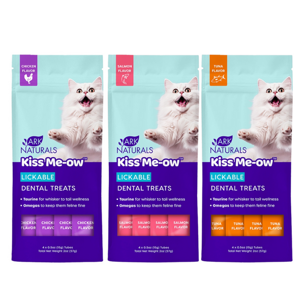 Ark Naturals Cat Kiss Me-ow Lickable Dental Treats for Cats