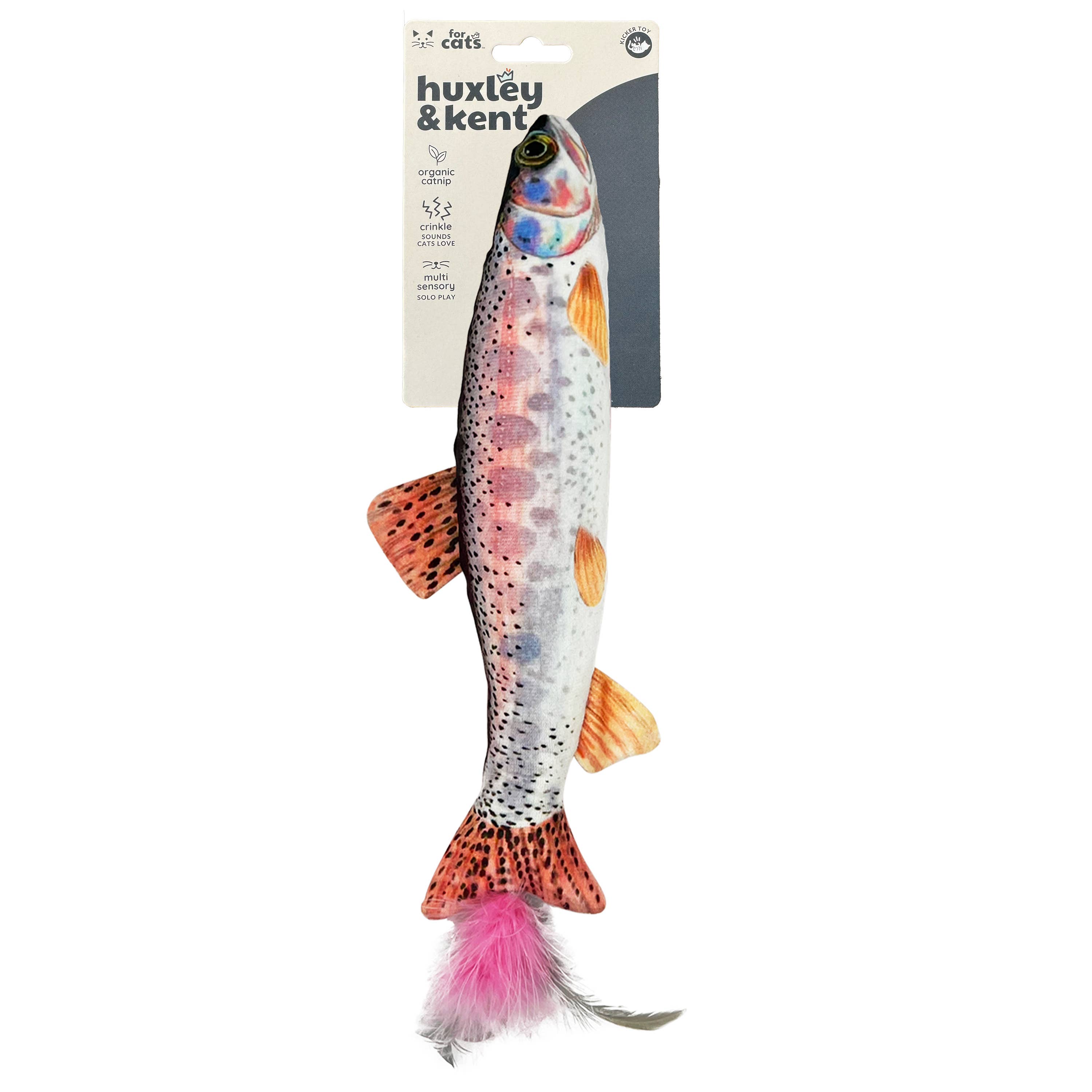 Huxley & Kent Rainbow Trout Kicker Cat Toy