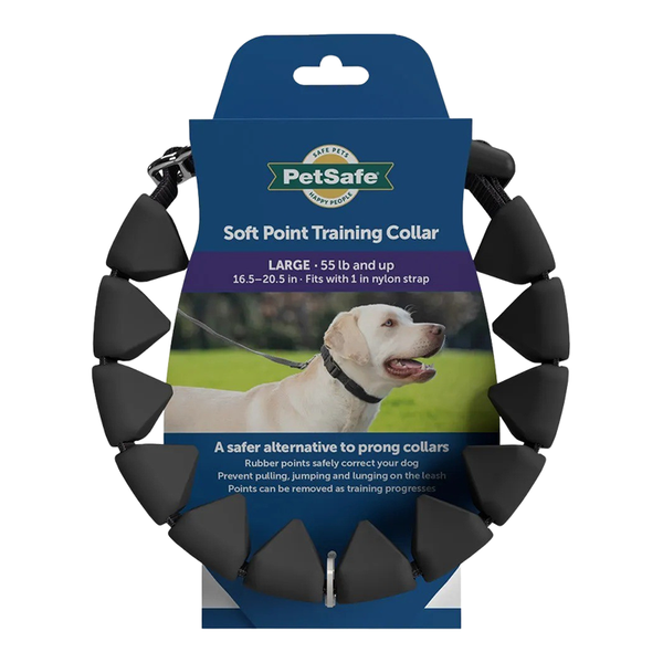 PetSafe Soft Point Training Dog Collar - Blac