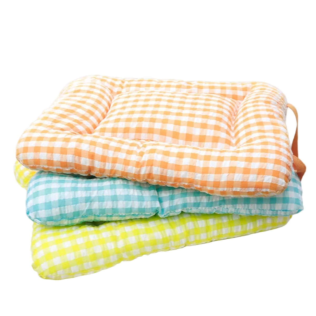 PAWPAW Plaid Pillow Pet Bed Mat