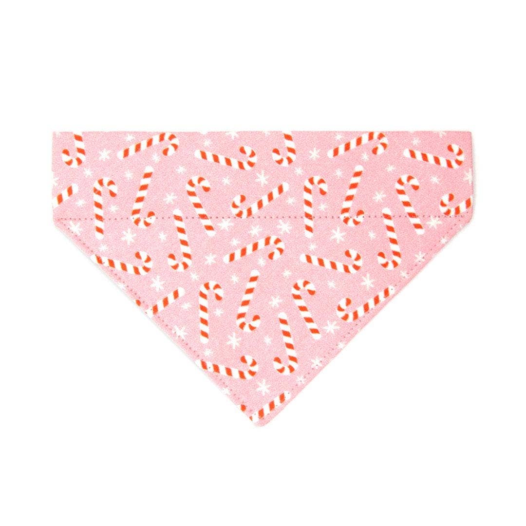 Made By Cleo - "Candy Christmas" - Holiday Bandana for Cats + Small Dogs