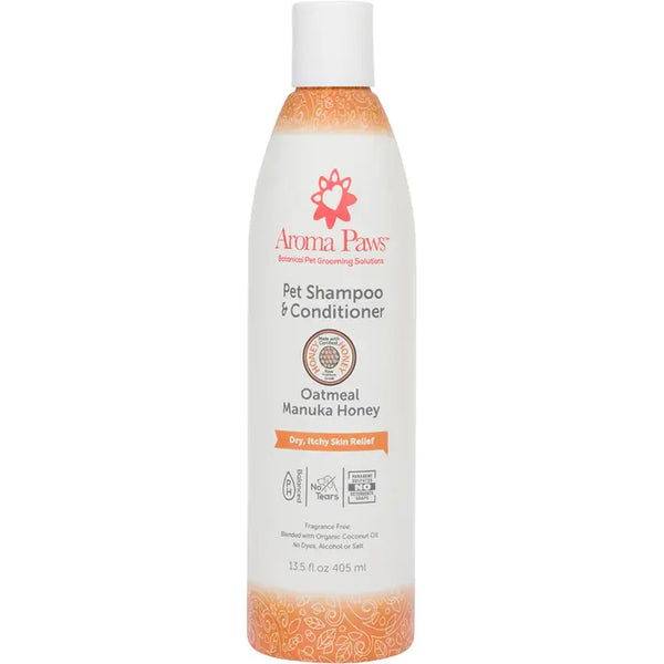 Aroma Paws Manuka Honey Dog Shampoo & Conditioner 13oz