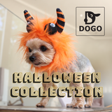 Dogo Pet Hat - Furry Monster Orange