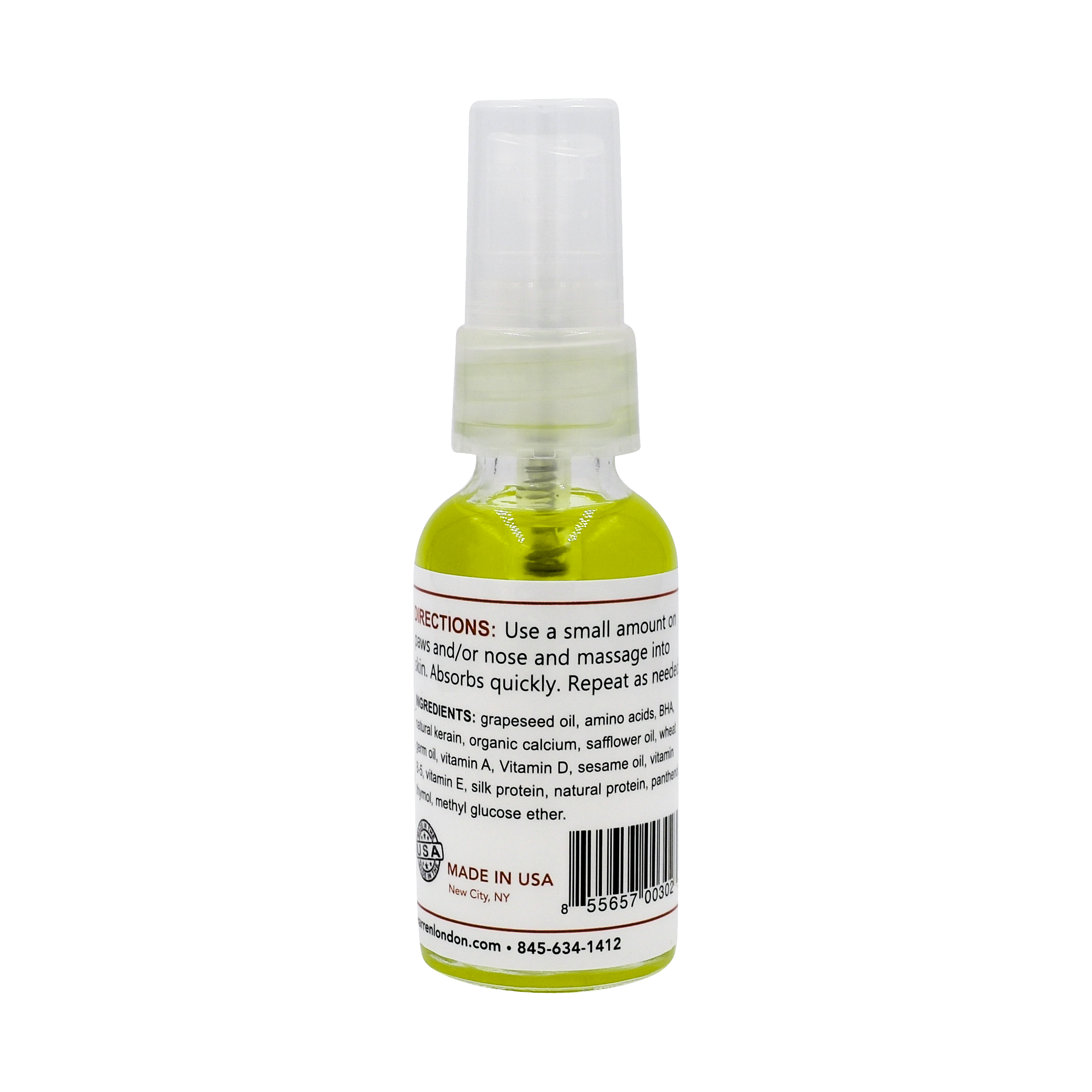Warren London Dog Products Grapeseed Oil Paw Revitalizer