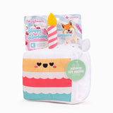 HugSmart Pet Yappy Birthday Barkday Cake Pink Dog Toy