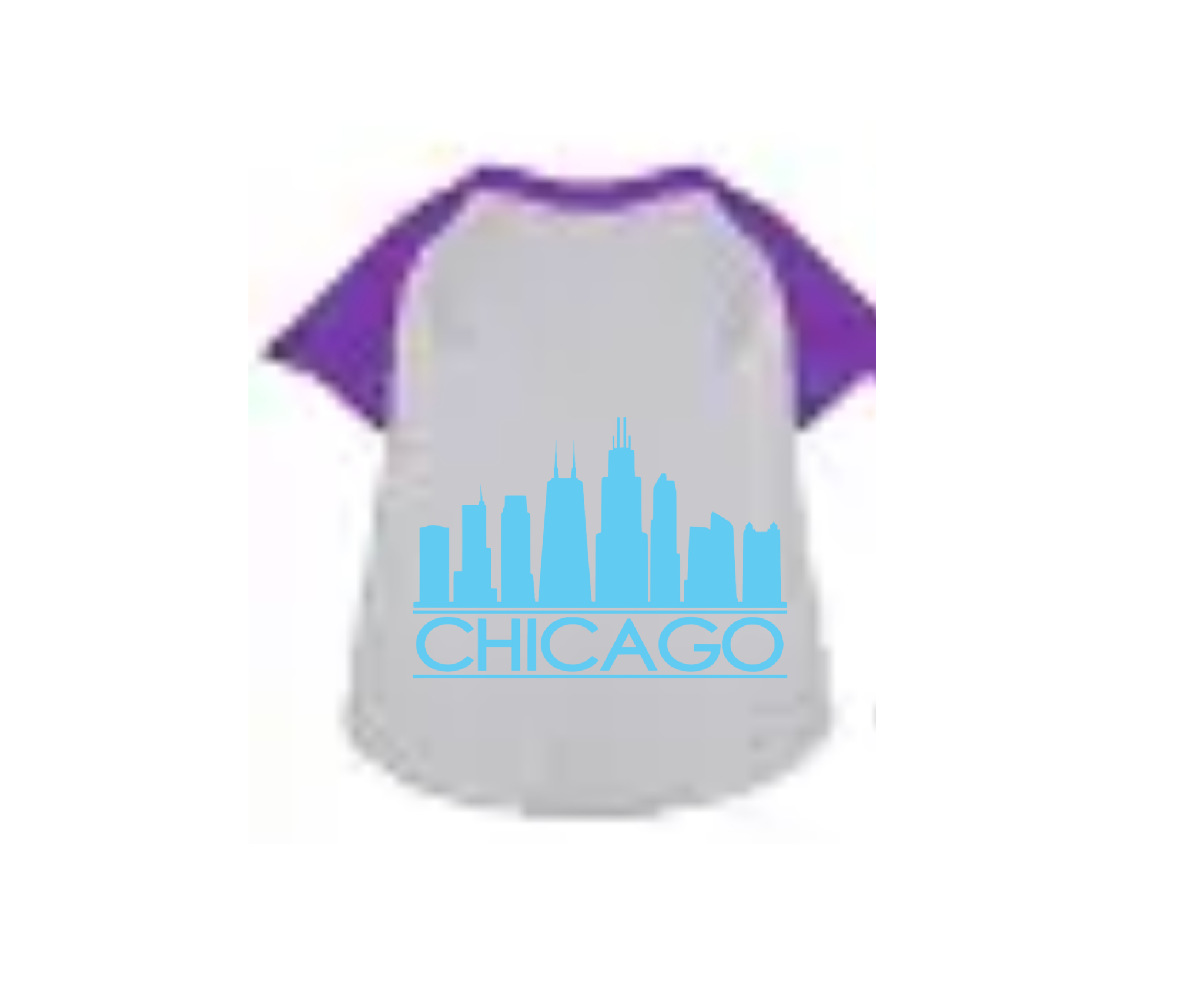 Sparky & Co Chicago Skyline Pet T-Shirt