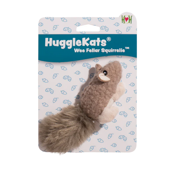 HuggleHound Cat Wee Fellar Squirrelie Cat Toy