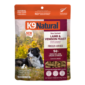 K9 Natural Lamb & Venison Feast Freeze-Dried Dog Food