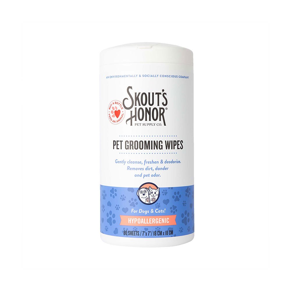 Skout's Honor Probiotic Grooming Wipes Dogs & Cats