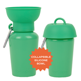 Springer Pets Dog Travel Water Bottle Flip Silicone 20oz