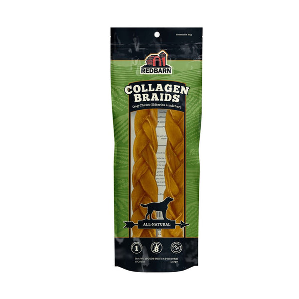 Redbarn Collagen Braid Chew Pack Dog Treat