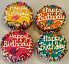 DELCO DOG CO. Colorful Happy Birthday Sprinkle Doggie Cakes Bakery Dog Treat