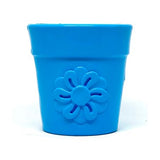 SodaPup Rubber Flower Pot Treat Dispenser & Enrichment Feeder for Dogs