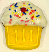 DELCO DOG CO. Large Cupcake Bakery Dog Treats